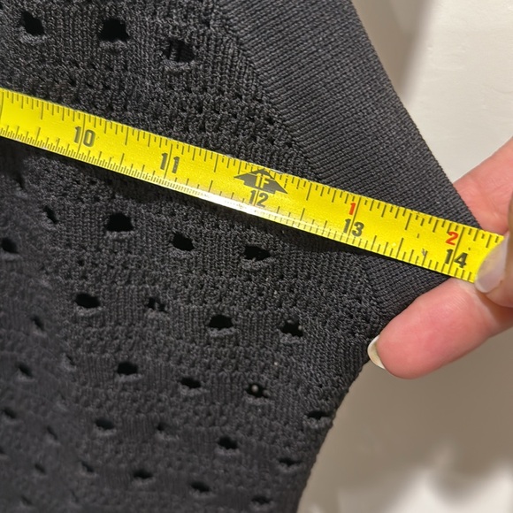 Sandro Susanne Knitted Fringe Tassel Tank Dress Black - size 38 - Picture 7 of 7